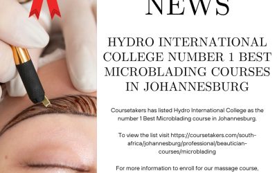 HYDRO INTERNATIONAL COLLEGE: NUMBER 1 FOR MICROBLADING COURSES IN JOHANNESBURG