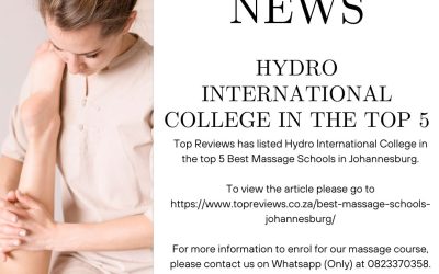 HYDRO INTERNATIONAL COLLEGE: ONE OF THE TOP 5 MASSAGE SCHOOLS IN JOHANNESBURG